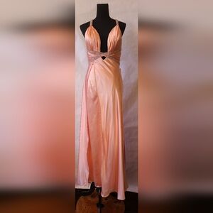 Tony Bowls Satin Formal Dress